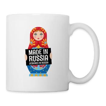 Made in Russia cadeau URSS Mamjochka poupée - Mug blanc - blanc - Droite