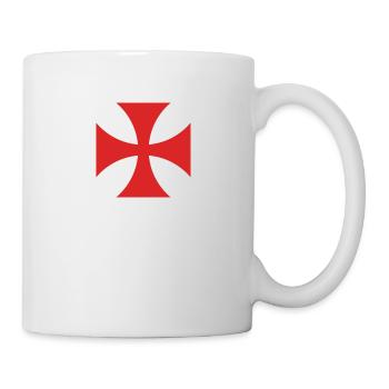 Templar Cross - Mug - white - Right
