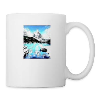 Lago di Sorapiss,Dolomites,lake,landscape, - Mug - white - Right