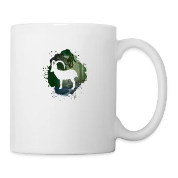 nature,nature,ibex,trees,mountains,landscape,forest - Mug - white - Right