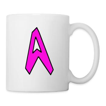 A - Just a letter! - by YoshiArt - Mug - white - Right