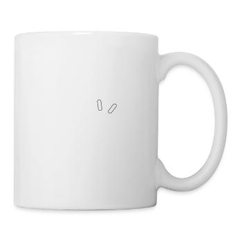 La musique est mon endroit heureux - Mug blanc - blanc - Droite