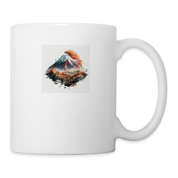 Asian Mountains - Mug - white - Right