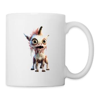 Licorne zombie - Mug blanc - blanc - Droite