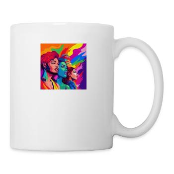 Personnes queer - Mug blanc - blanc - Droite