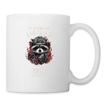 Feuerwehr Legenden sind 1993 geboren - Tasse - Weiß - Rechts
