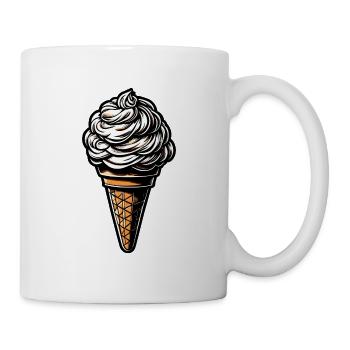 Ice Cream / Sorbet / Gelato / Summer / Sun - Mug - white - Right