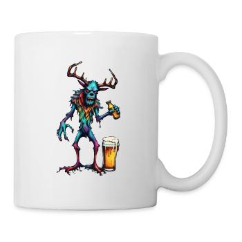 Wendigo / böser Geist / Besitzergreifend / Horror - Tasse - Weiß - Rechts