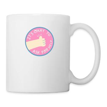 Help is ok - Mug - white - Right