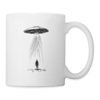 Alien Ship - Tasse - Weiß - Rechts