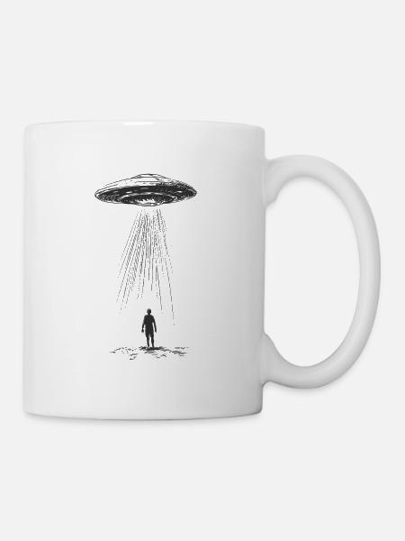 Alien Ship - Tasse - Weiß