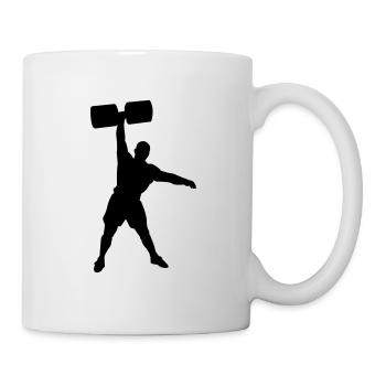 Strongman - Tasse - Weiß - Rechts