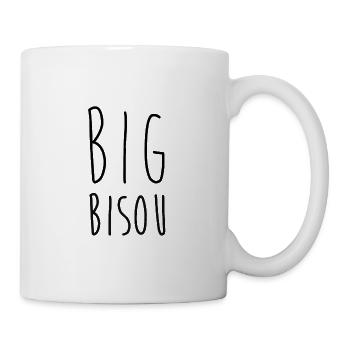 Big bisou - Mug blanc - blanc - Droite