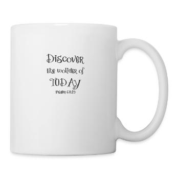 Le design chrétien Découvrez la merveille d’aujourd’hui - Mug blanc - blanc - Droite