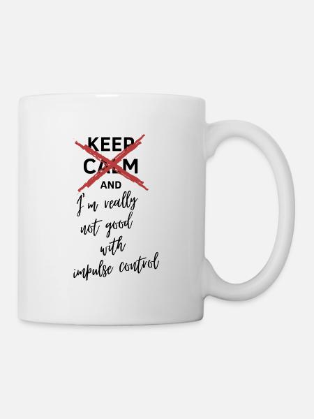 Vampire Academy Keep calm - Tasse - Weiß