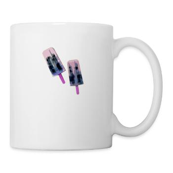 eis am stil,wassereis,buntes eis,sommer - Tasse - Weiß - Rechts