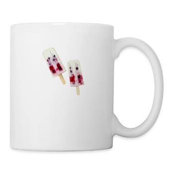 eiseis am stil,wassereis,buntes eis,sommer - Tasse - Weiß - Rechts