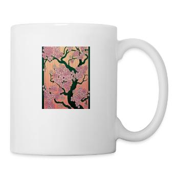 Asiatisch - Tasse - Weiß - Rechts
