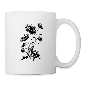 Poppy, Poppy, Poppy, Flower, Garden, Nature - Mug - white - Right