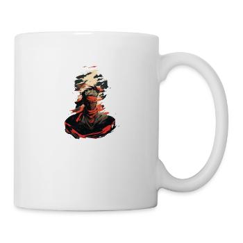 Einsamer Kämpfer - Tasse - Weiß - Rechts