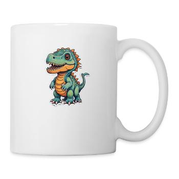 Dino - Tasse - Weiß - Rechts