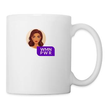 WMN PWR - Visage Féminin - 02 - Mug blanc - blanc - Droite