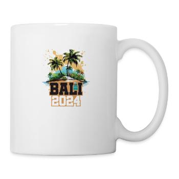 Bali 2024 Reisen Urlaub - Tasse - Weiß - Rechts