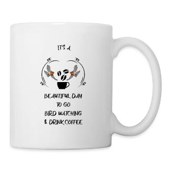 Bird Watching Bird Watching Birding Coffee - Mug - white - Right