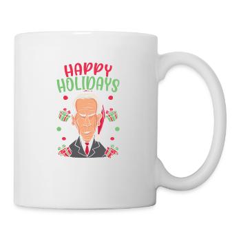 Funny Christmas joe - Mug - white - Right