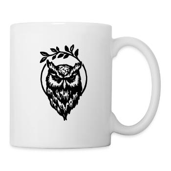 Eule - Tasse - Weiß - Rechts