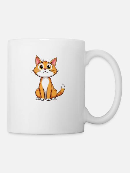 Die niedlichste Katze der Welt - Tasse - Weiß