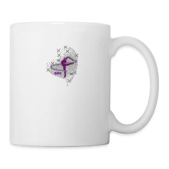 Sport GRS avec ruban - Mug blanc - blanc - Droite