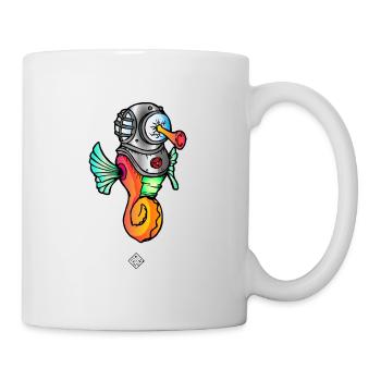 Hippo-Hoch - Tasse - Weiß - Rechts