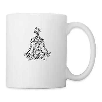 Yoga - Mug blanc - blanc - Droite