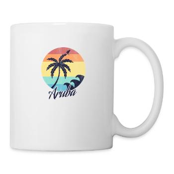 Aruba - Tasse - Weiß - Rechts