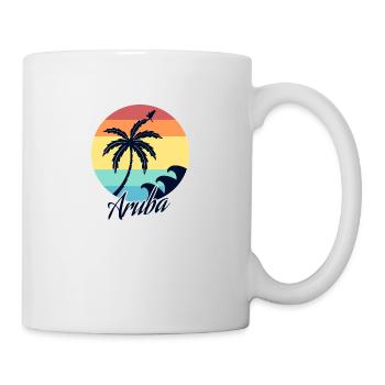Aruba - Tasse - Weiß - Rechts