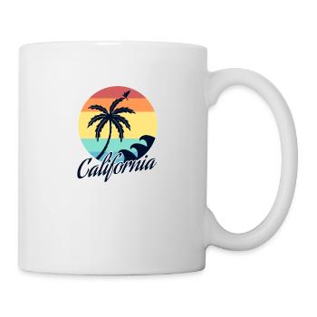 Californie - Mug blanc - blanc - Droite