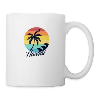 Hawaii - Mug blanc - blanc - Droite