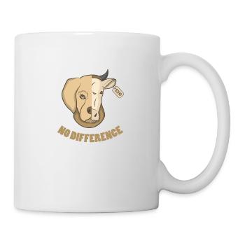 Pas de différence Si animal de compagnie cadeau végétarien - Mug blanc - blanc - Droite