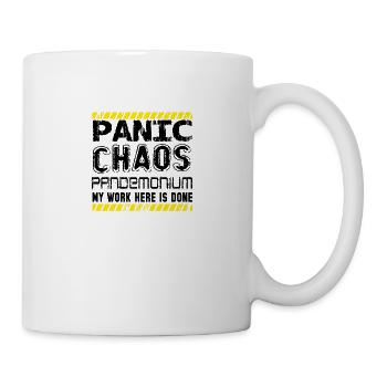 panic chaos - Mug - white - Right