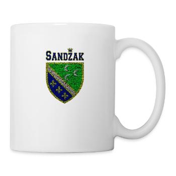 Sandzak flag sandzaklija jebote - Mug - white - Right