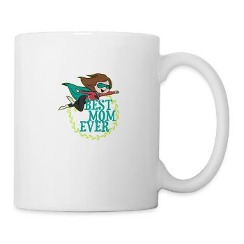 meilleure maman jamais - Mug blanc - blanc - Droite