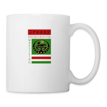 Grozny Chechnya Wrestling Flag - Mug - white - Right