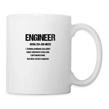 Engineer Wizard Magician Gifts for Engineers - Mug - white - Right