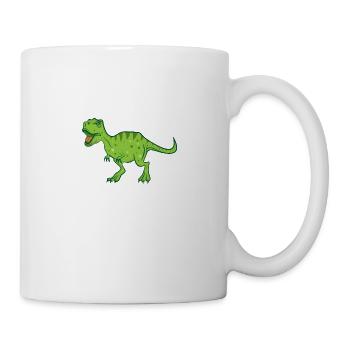 Dinosaurier Party Tyrannosaurus Rex Dino Geschenk - Tasse - Weiß - Rechts