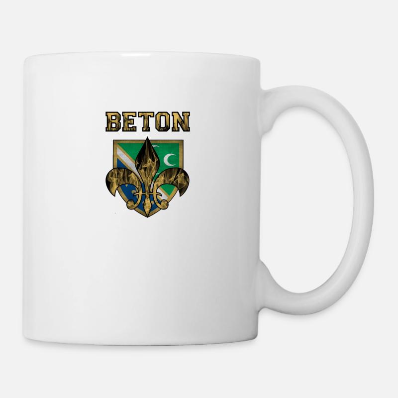 Sandzak Beton. Proud Sandzak fire - Tasse - Weiß