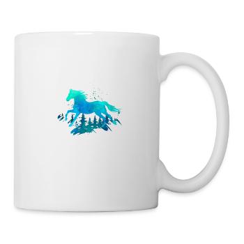 Horse - Tasse - Weiß - Rechts