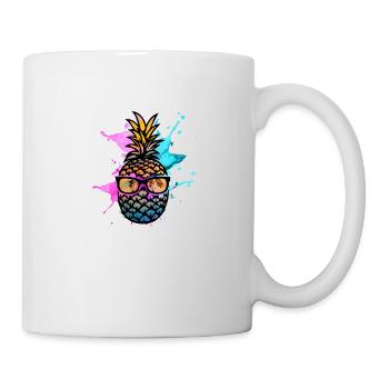 ananas - Mug blanc - blanc - Droite