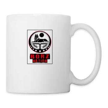 Chechnya borz nation - Mug - white - Right