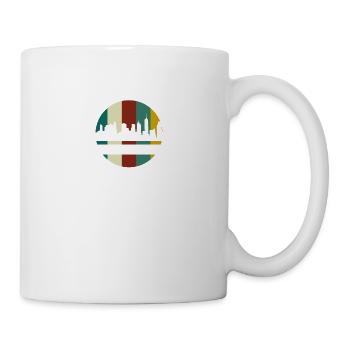 T-shirt I de Cologne en Californie avec la cathédrale de Cologne Skyline - Mug blanc - blanc - Droite